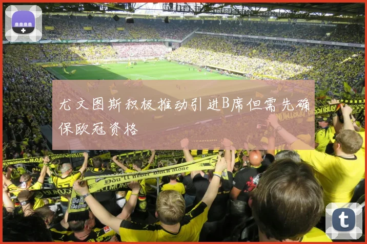 尤文图斯积极推动引进B席但需先确保欧冠资格